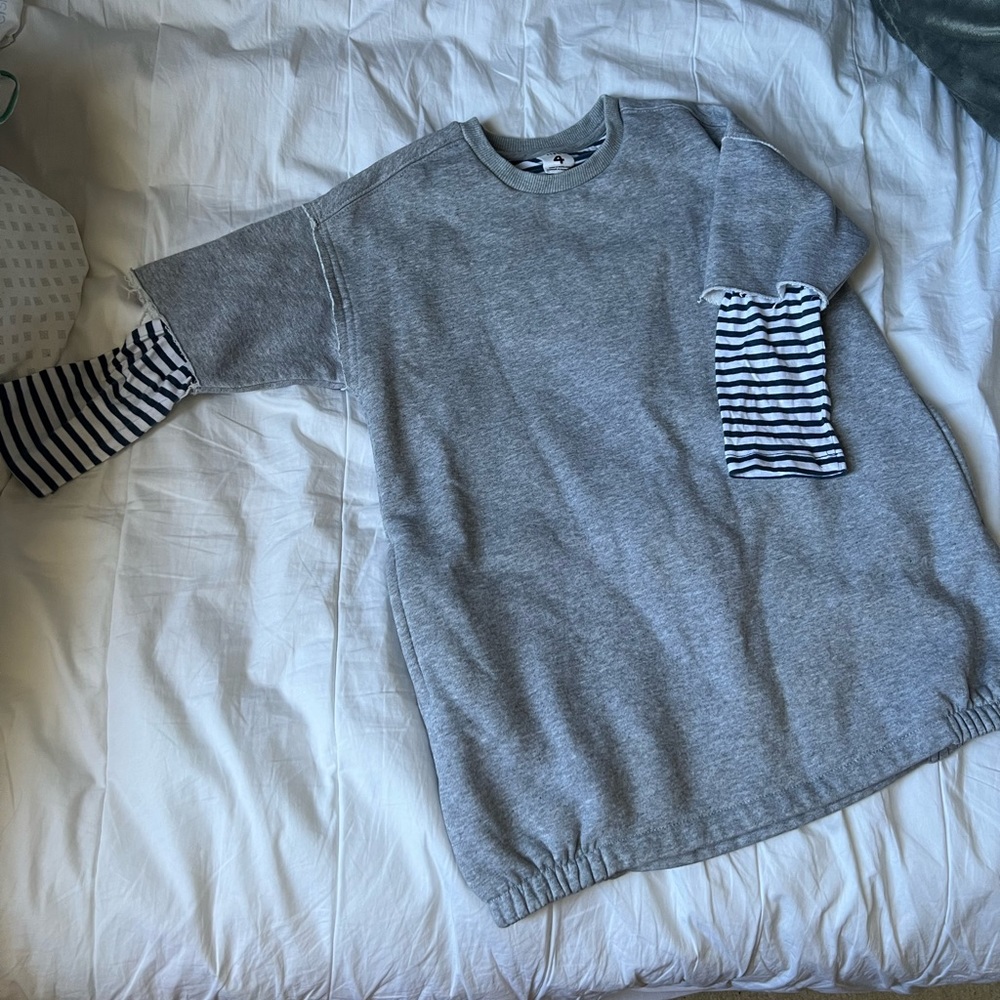 Stem Sweatshirt Dress